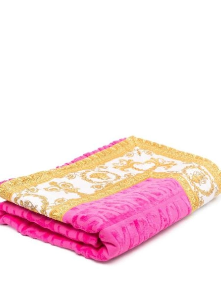 Cheap beach I Versace Baroque towel Women Love 0818